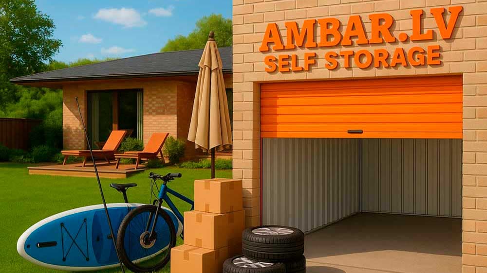 Self Storage vasarā – ērts un drošs risinājums pagaidu uzglabāšanai!